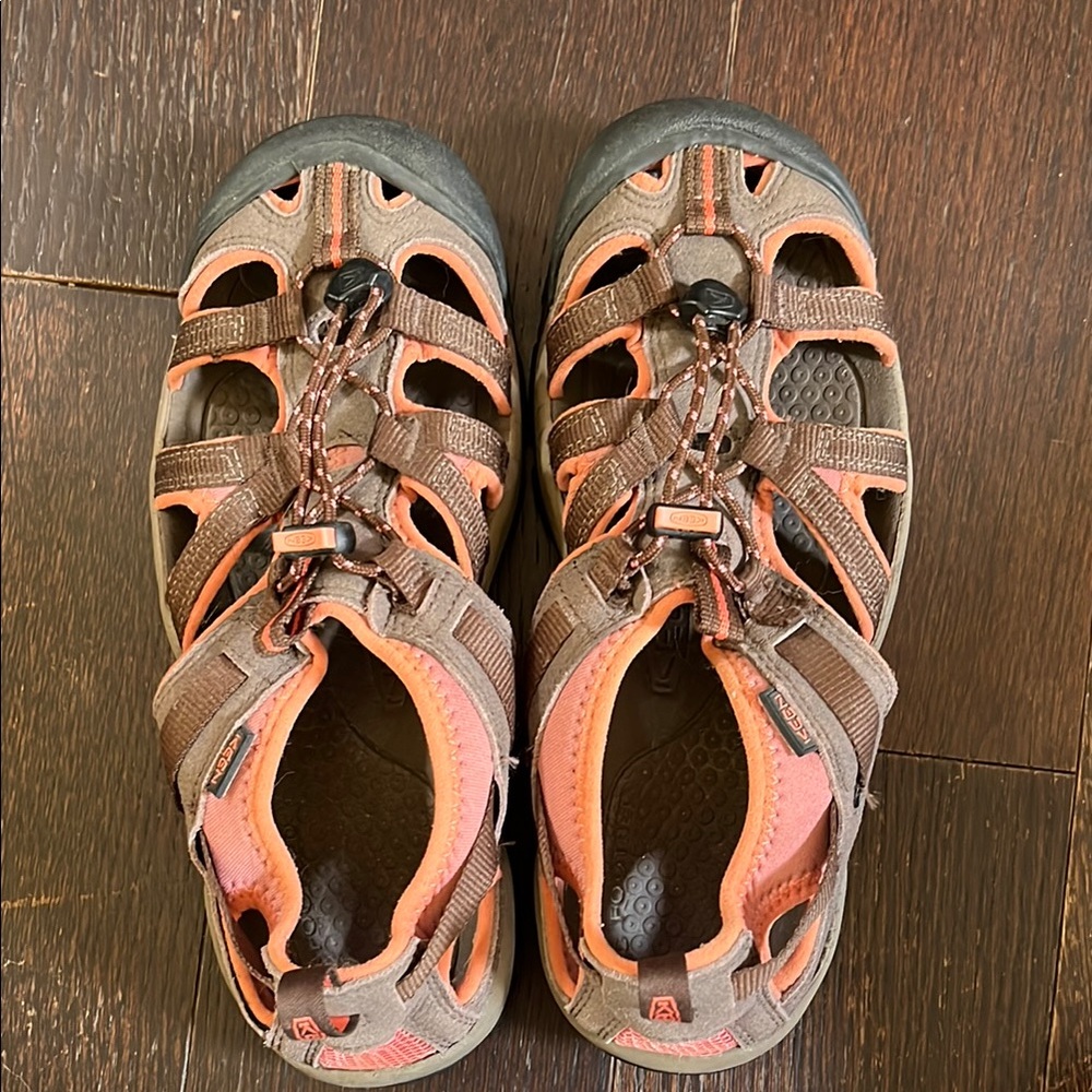 Women’s KEEN Sandals - Brown and Orange